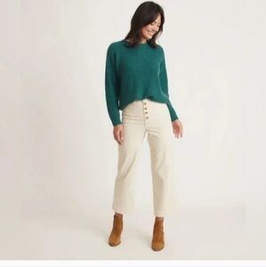 Marine Layer Teal Crew Neck Sweater